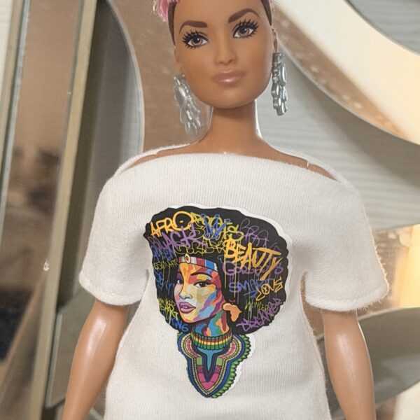 Graphic T-Shirts for Fashion Dolls and Beautiful Curvy Dolls